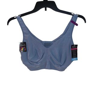 NWT Bali Light Blue Cool Comfort Wireless Bra Size 2XL